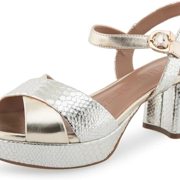 NIB Aerosoles Cosmos Soft Gold Leather 7.5 M - Picture 8 of 8